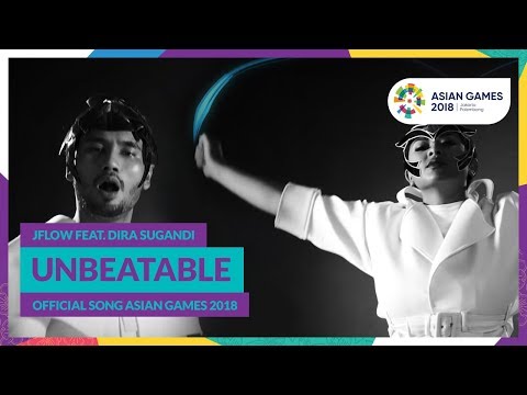 Download UNBEATABLE - JFlow Feat. Dira Sugandi - Official Song Asian Games 2018 free