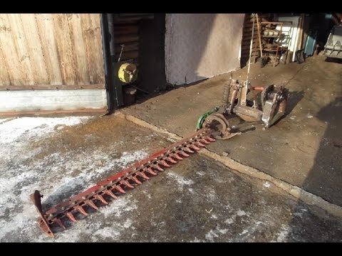Самодельный трактор сенокосилкой Самодельный трактор сенокосилкой