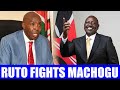 Confusion Rocks Statehouse as Ruto and Machogu badly clash in Public