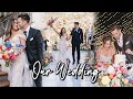 THE WEDDING DAY VLOG!!! Behind the Scenes of the ENTIRE DAY