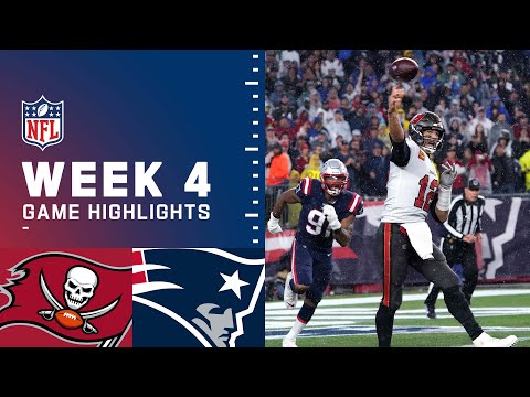 Buccaneers vs. Patriots Week 4 Highlights NFL 2021