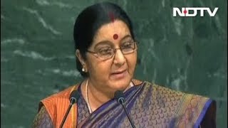Watch: Full Speech Of Sushma Swaraj At UN