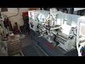 Precision Mathews TL-1640 Lathe. Day One. Quick Manual Machine Job Shop Overview in Two Car Garage.