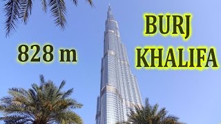 Burj Khalifa - Tallest Building In The World (828m) , Level 148 Vs 125 , 4K