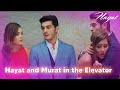 Hayat and Murat's elevator scenes | Hayat (Hindi Dubbed)