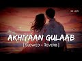 Akhiyaan Gulaab [Slowed+Reverb] Rd Lofi song