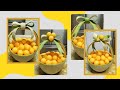 How to Make Cantaloupe Basket 4 Different Ways | Easy DIY Melon Centerpiece
