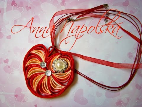 Колье из косой бейки Колье из косой бейки