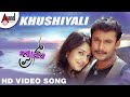 Prince | Khushiyali | HD Video Song | Darshan | Nikitha | Jennifer Kotwal | V.Harikrishna