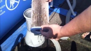 How to maintain the Intex filter pump and increase cartridge life (part 2/2) Quick tips.