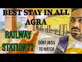 AGRA RAILWAY STATION RETIRING ROOM AND DORMITORY | AFFORDABLE STAY WITH FAMILY IM AGRA | HOTEL