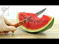How To Cut Watermelon Like A Pro  | Thaitrick