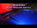 It's so easy! How to install the Maxzina Roof Spoiler on the 11th gen 2022 Honda Civic