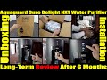 Aquaguard Sure Delight NXT RO+UV+TA water purifier unboxing installation review after 6 months use