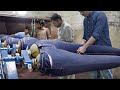 Tour of A Denim Jeans Factory Producing Thousands of Jeans Every Day