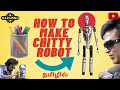 How to make Kutty Chitty Robot from waste sketch pens | marsinno | tamil