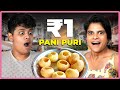 ₹1 vs ₹300 pani puri with Maya - Wortha food series EP-5 | Irfan's View