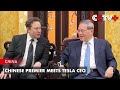 Chinese Premier Meets Tesla CEO Elon Musk