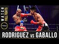Rodriguez vs Gaballo FULL FIGHT: December 19, 2020 | PBC on SHOWTIME
