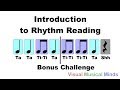 Introduction to Rhythm Reading: Bonus Reading: Bonus Challenge