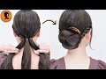 【updo hairstyles】easy  hair tutorial //Chie's Hair Arrange