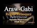Araw Gabi - by Regine Velasquez / MALE KEY (Karaoke Piano Cover)