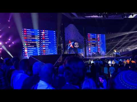 The exiting televoting moments of Eurovision 2019 Duncan Laurence winning performance