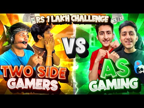 Two Side Gamers Vs As Gaming Brothers😡😱 Winner Get s ₹1 00 000 Garena Free Fire