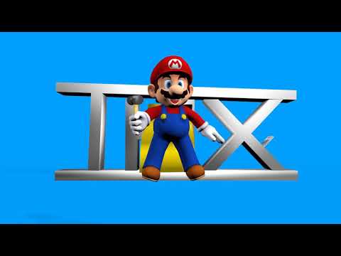 Mario In THX Logo New Improved 