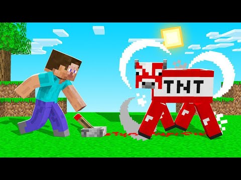 EVERY MOB TNT In Minecraft hardest challenge 