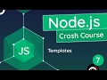 Node.js Crash Course Tutorial #7 - View Engines