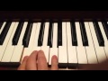 Hotel California Guitar Solo piano tutorial