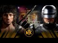 Mortal Kombat 11 - Rambo Vs Robocop (Very Hard)