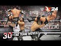 "30 COOLEST" Tag Team Moves in WWE 2K24 (best animations!)