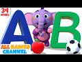 ABC Phonics Song for Kids | Educational Nursery Rhymes & more | All Babies Channel