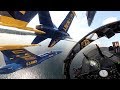 Amazing Cockpit View! US Navy Blue Angels Team Highlights