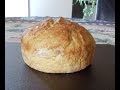 Ultimate Introduction to No-Knead Bread (4 Ingredients... No Yeast Proofing... No Mixer)