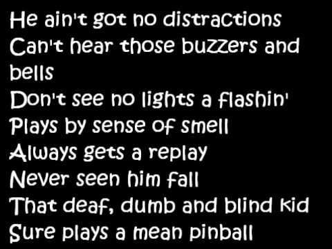 Download The Who - Pinball Wizard (Lyrics) free