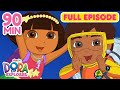 Dora FULL EPISODES Marathon! ⭐️ | 3 Full Episodes - 90 Minutes | Dora the Explorer