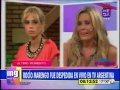 Rocío Marengo fue despedida en vivo en TV argentina