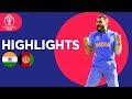 Afghanistan SO Close To Upset! | India v Afghanistan - Match Highlights | ICC Cricket World Cup 2019