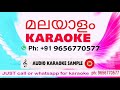 Mele Manathu tharakal Minnunnu Album Song Karaoke