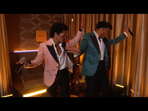 Bruno Mars Anderson .Paak Silk Sonic Leave The Door Open Live from the BET Awards 
