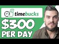 How To Make Money With TimeBucks For Beginners 2022