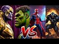 Avengers Superhero Story, Marvel's Spider Man 2, Hulk, Iron Man, Captain America, Batman, Thanos