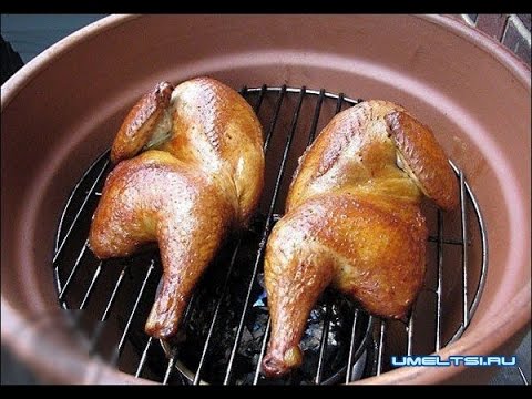 85 Курица горячего копчения своими руками