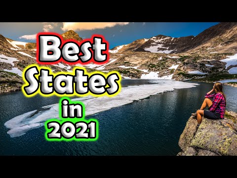 Top 10 The Best States for 2020 2021