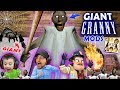 GIANT GRANNY MOD + TINY GRANNY STARTS FIRE (FGTEEV Skit / Gameplay)