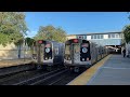 MTA NYC Subway R46, R179, & R211 A and S Trains @ Broad Channel Station (10/5/23)