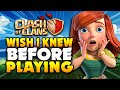 10 Things i WISH i KNEW Before Playing Clash of Clans